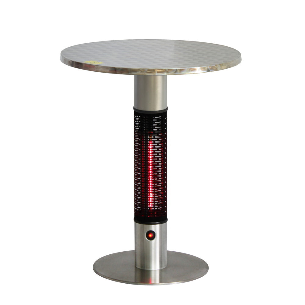 Chauffage d'extérieur électrique infrarouge Ener-g+ - Table de bistrot