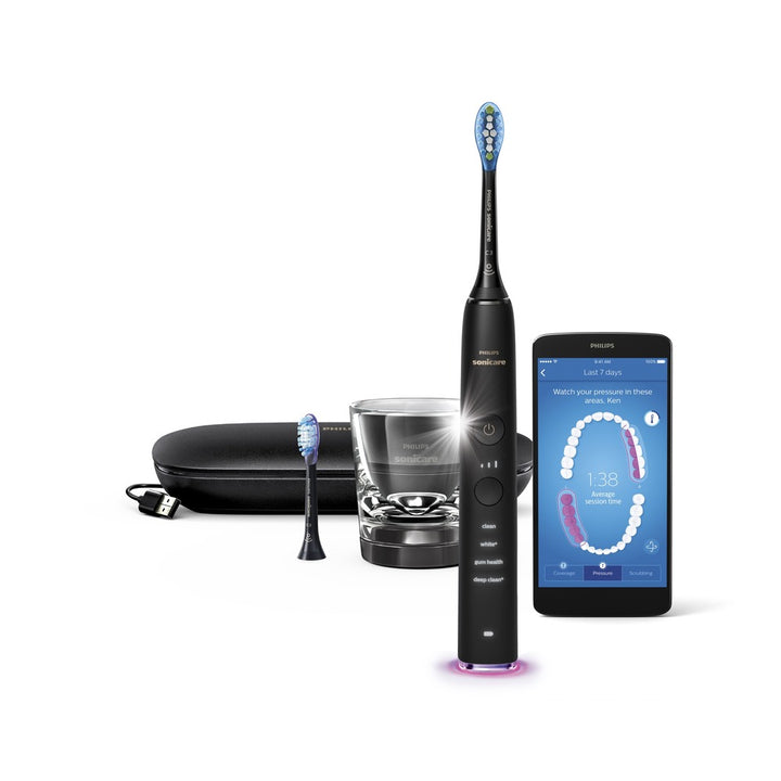 Philips Sonicare DiamondClean Smart 9350 Rechargeable Electric Toothbrush - Black