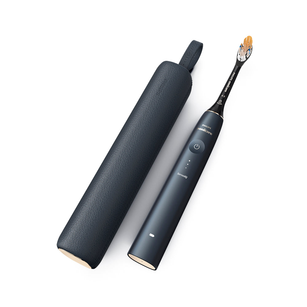 Brosse à dents électrique rechargeable Philips Sonicare Prestige 9900 avec SenseIQ - Minuit