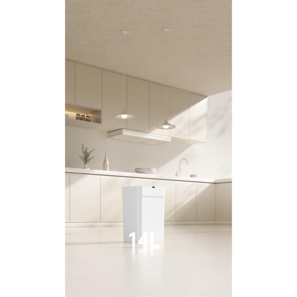 Elpheco PureSense-F – 2 pièces (9 L et 15 L) ensemble de poubelles à capteur 