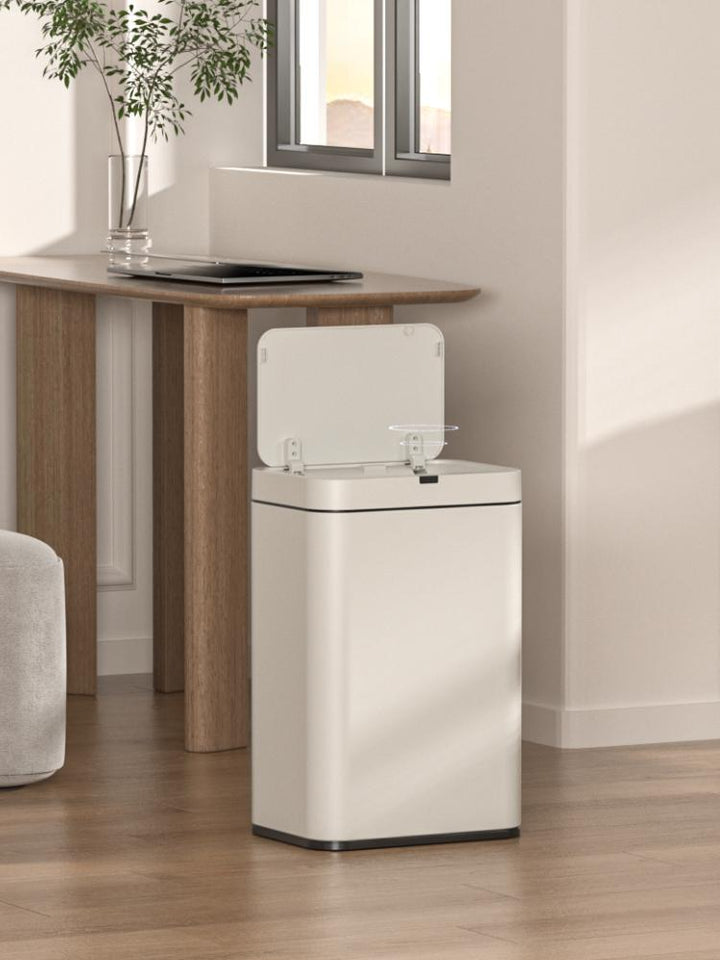 Poubelle à capteur en acier inoxydable Elpheco avec pieds 9L