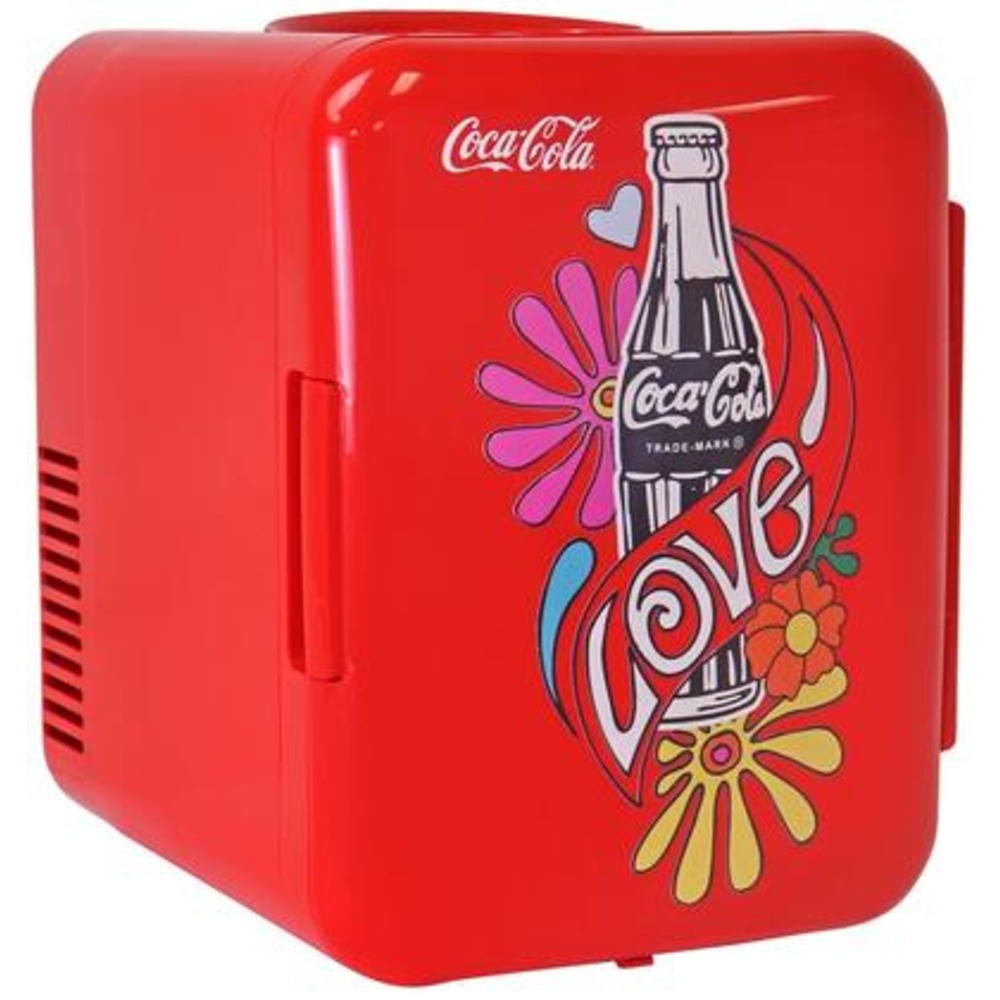 Koolatron Coca-Cola® Love 1971 Series Mini Fridge 6 Can Cooler/Warmer