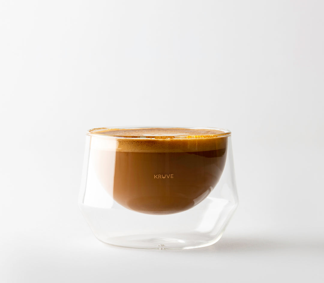 KRUVE Two Glass Set: 2 x Imagine Latte 250ml