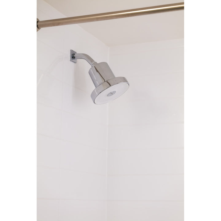 Sorso Shower Head with 1 Filter  - Silver & White