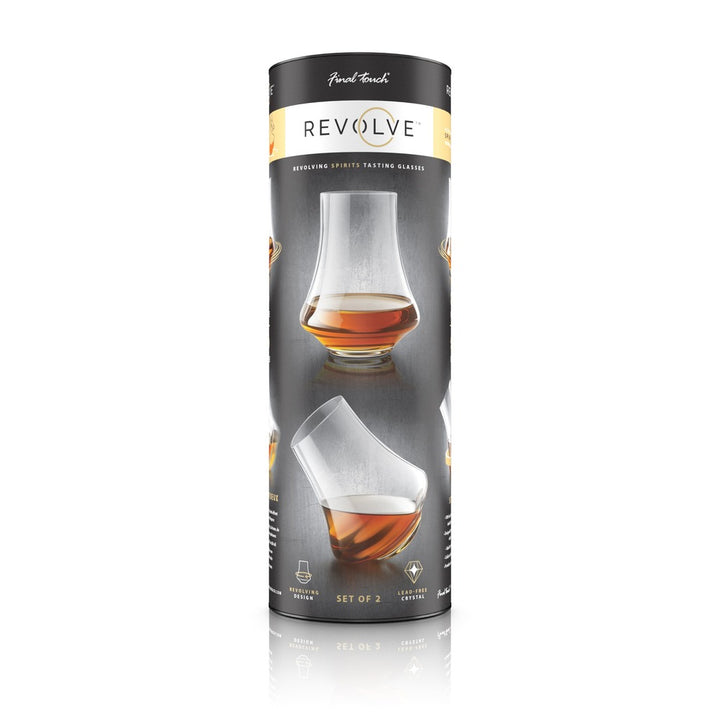 Verre à dégustation Final Touch® Revolve Spirits – Lot de 2 - 2 oz (60 ml)