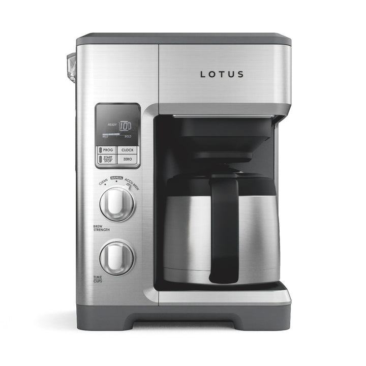 LOTUS The Top Drip – Coffee Maker with Grounds Scale