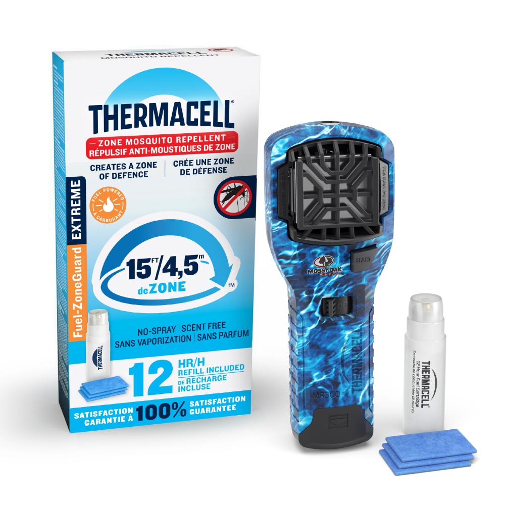 Thermacell MR300 Portable Mosquito Repeller - Mossy Oak Fish Pack w/Clamp