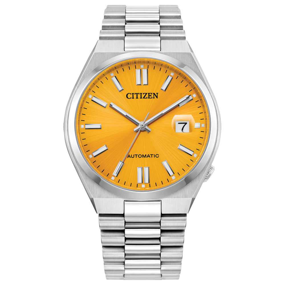Citizen Automatic - Collection TSUYOSA - Cadran Jaune Sunray