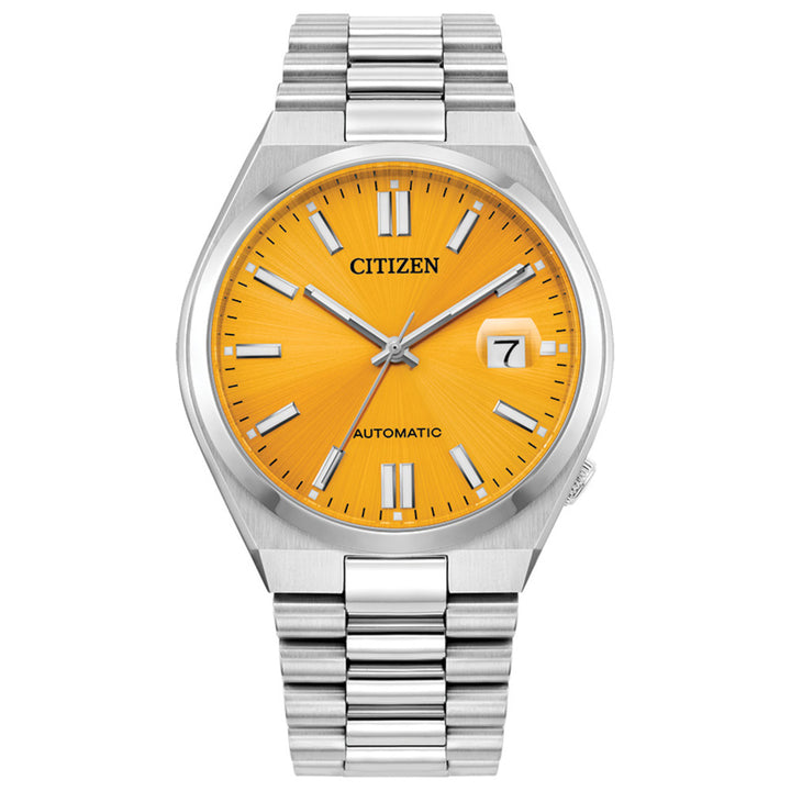 Citizen Automatic - Collection TSUYOSA - Cadran Jaune Sunray