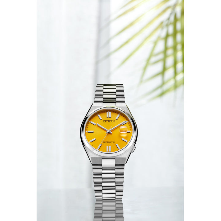 Citizen Automatic - Collection TSUYOSA - Cadran Jaune Sunray