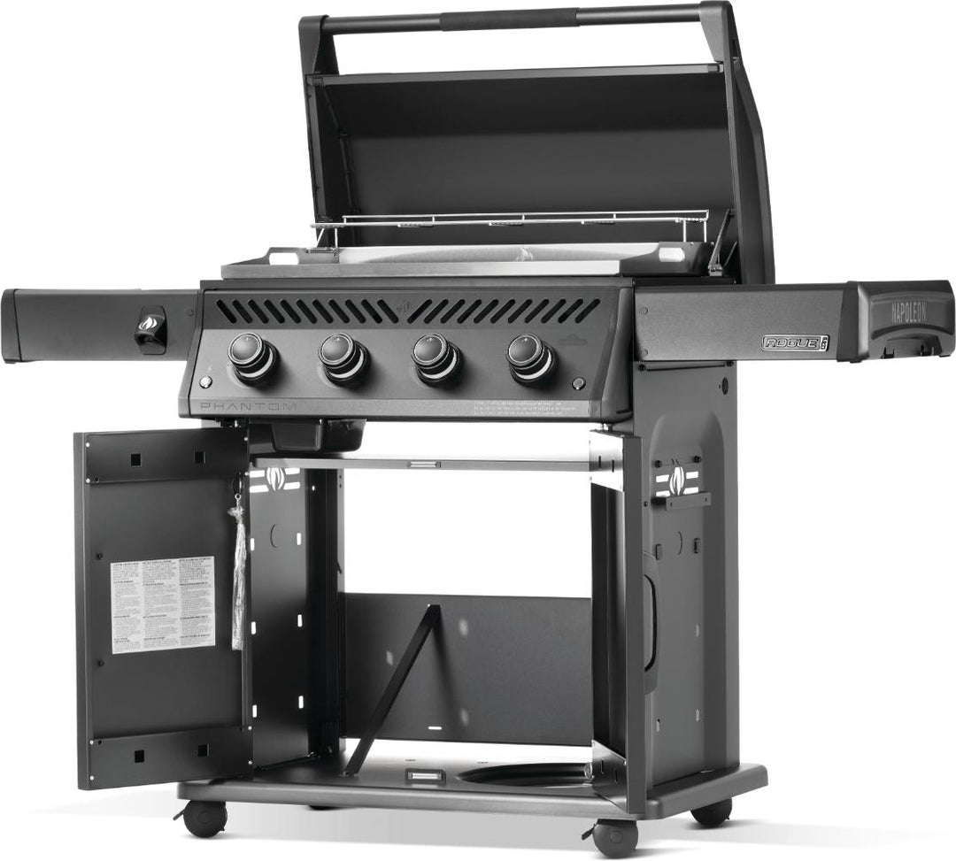 Napoleon Rogue® PRO Phantom 30 Inch Griddle, Rust-Resistant Stainless Steel Cooktop, Propane
