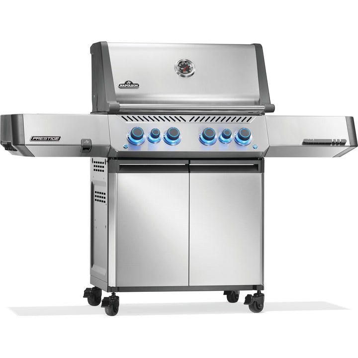 Napoleon Prestige® 500 Propane Gas Grill with Infrared Side and Rear Burner - Stainless Steel