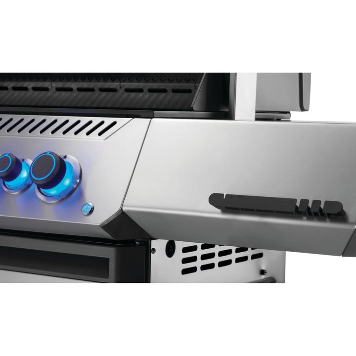 Napoleon Prestige® 500 Propane Gas Grill with Infrared Side and Rear Burner - Stainless Steel