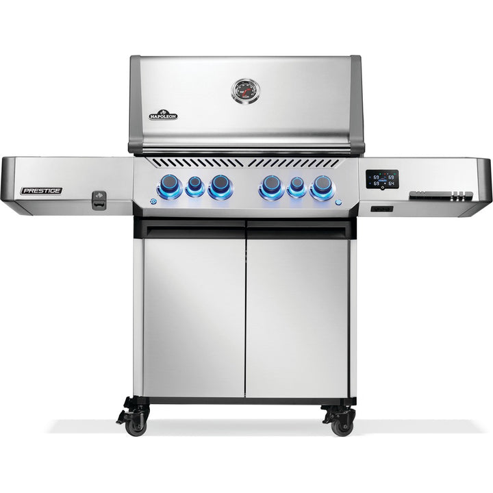 Napoleon Prestige® 500 Connected - Natural Gas Grill with Infrared Side and Rear Burner - Stainless Steel