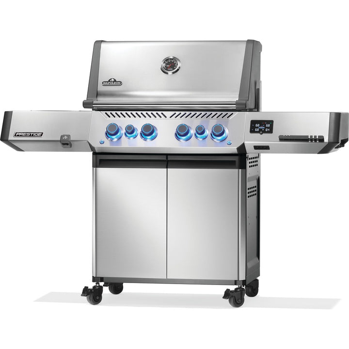 Napoleon Prestige® 500 Connected - Natural Gas Grill with Infrared Side and Rear Burner - Stainless Steel