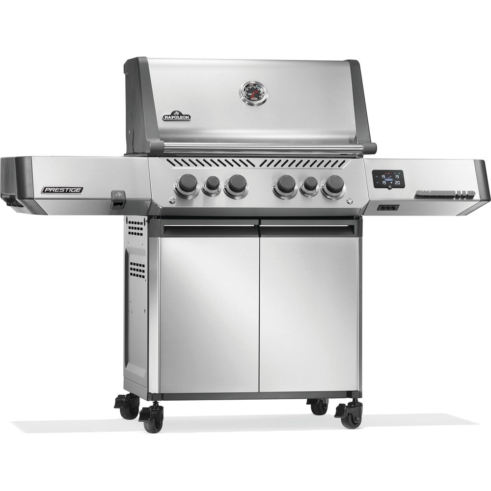 Napoleon Prestige® 500 Connected - Natural Gas Grill with Infrared Side and Rear Burner - Stainless Steel