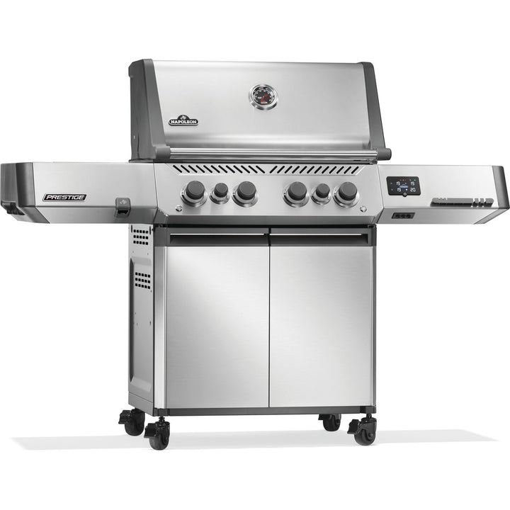 Napoleon Prestige® 500 Connected - Natural Gas Grill with Infrared Side and Rear Burner - Stainless Steel