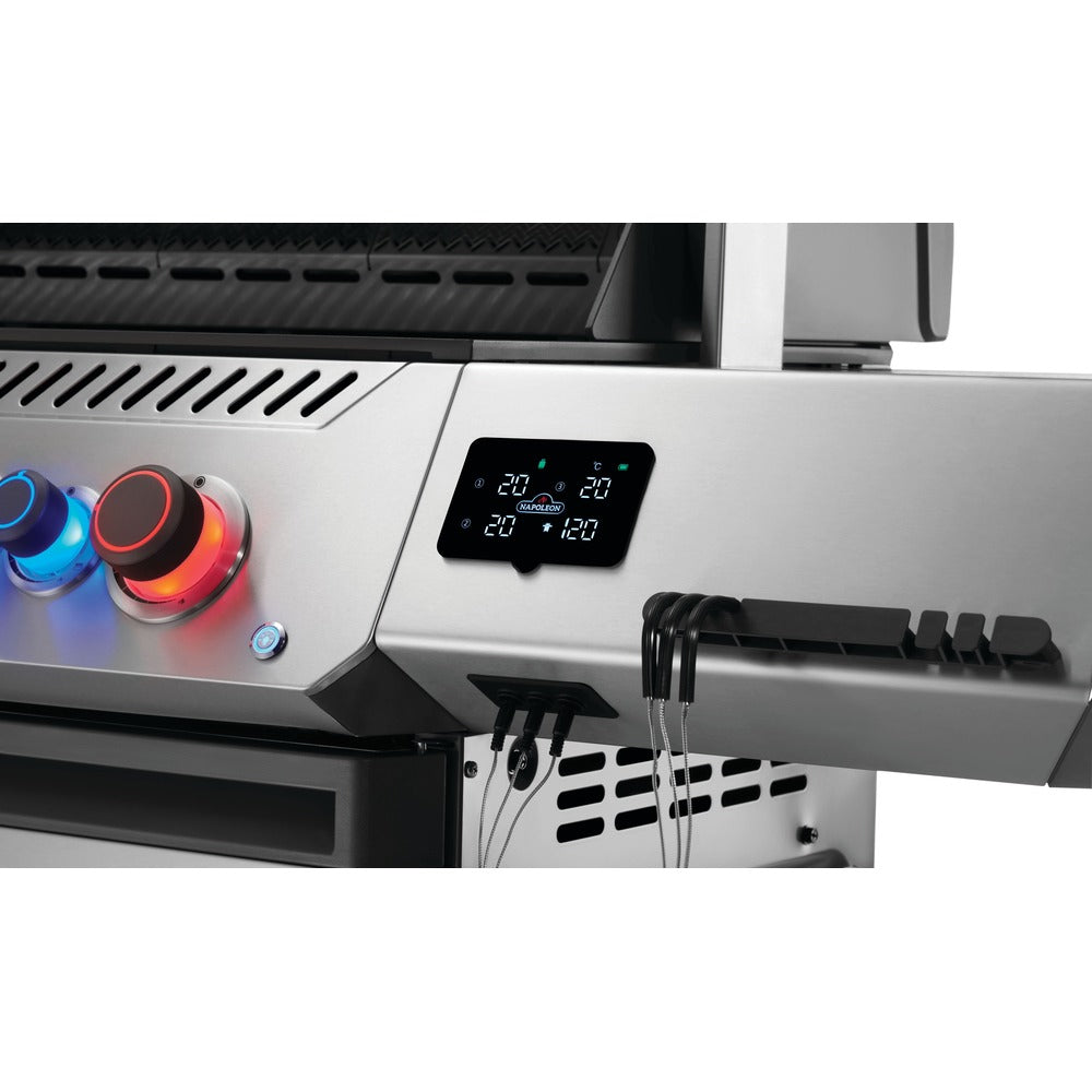 Napoleon Prestige® 500 Connected - Natural Gas Grill with Infrared Side and Rear Burner - Stainless Steel