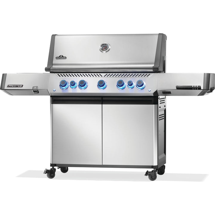 Napoleon Prestige® 665 Propane Gas Grill with Infrared Side and Rear Burner - Stainless Steel