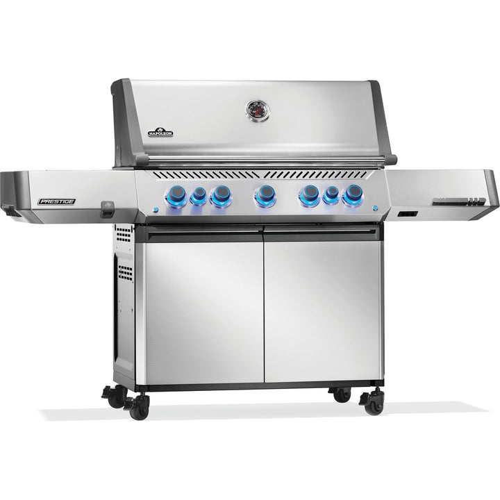 Napoleon Prestige® 665 Propane Gas Grill with Infrared Side and Rear Burner - Stainless Steel