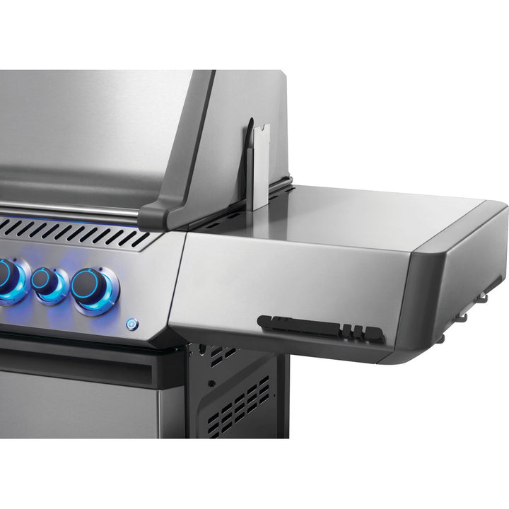 Napoleon Prestige® 665 Propane Gas Grill with Infrared Side and Rear Burner - Stainless Steel