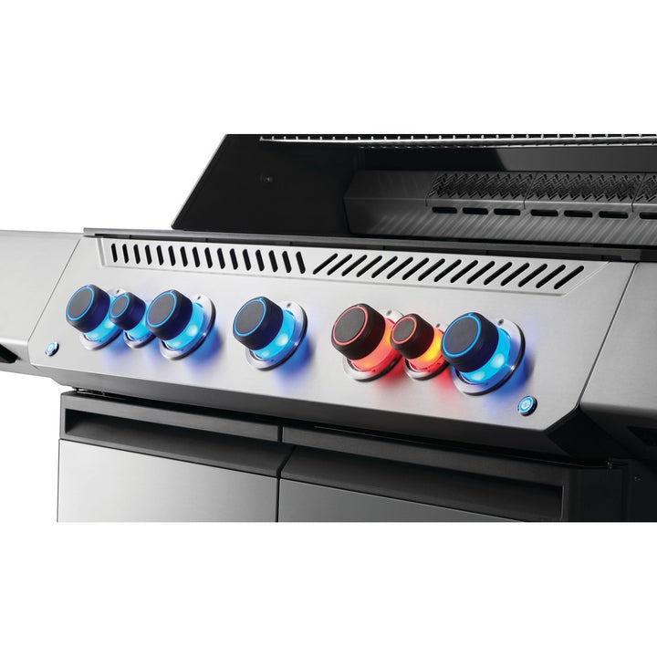 Napoleon Prestige® 665 Propane Gas Grill with Infrared Side and Rear Burner - Stainless Steel