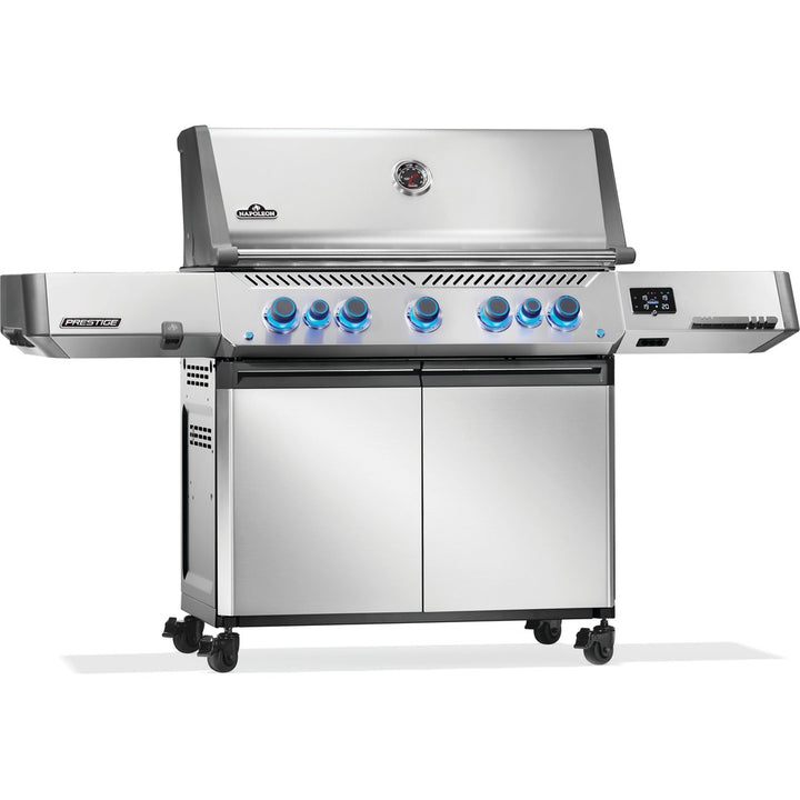 Napoleon Prestige® 665 Connected - Propane Gas Grill with Infrared Side and Rear Burner - Stainless Steel