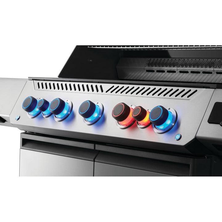 Napoleon Prestige® 665 Connected - Propane Gas Grill with Infrared Side and Rear Burner - Stainless Steel