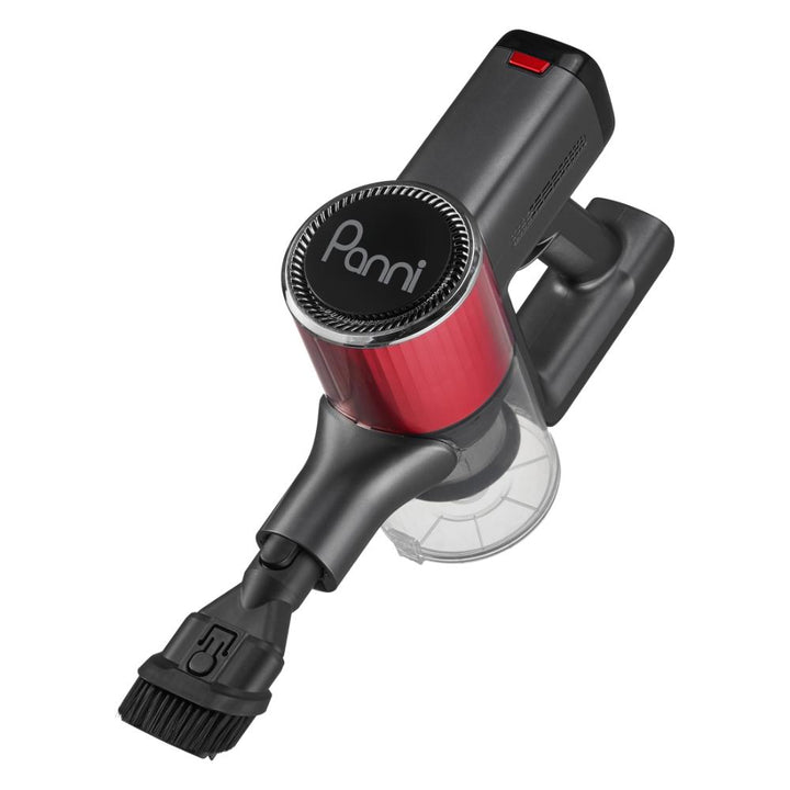 Panni S1 MAX 4-in-1 Cordless Stick Vacuum with Brushless Motor and 2 Batteries - Red