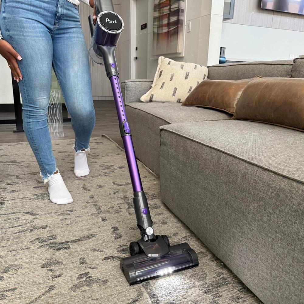 Panni S1 MAX Pet 5-in-1 Cordless Stick Vacuum with Brushless Motor and 2 Batteries - Purple