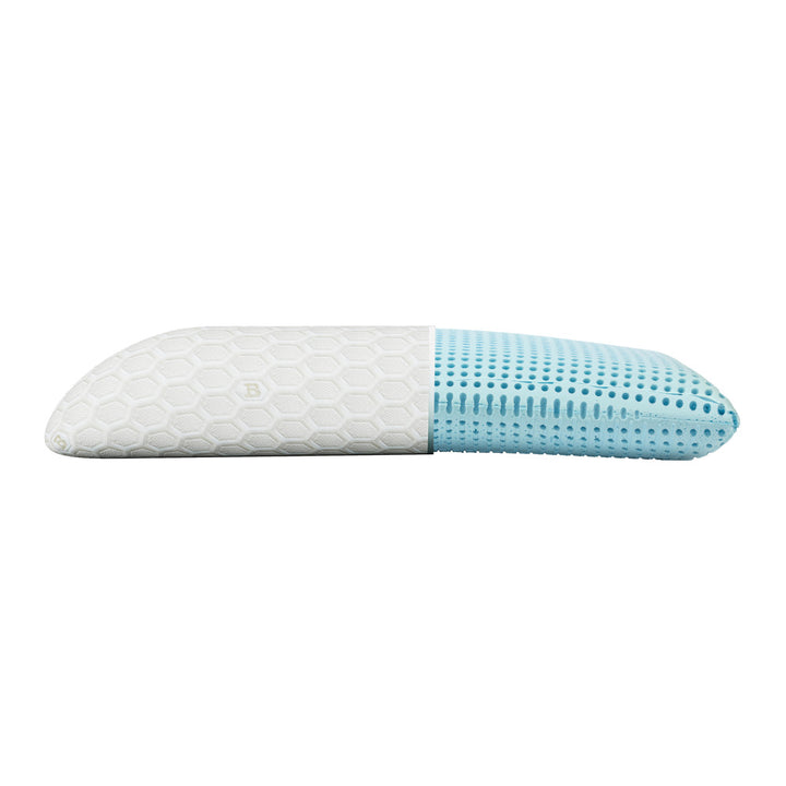 Oreiller en mousse à mémoire de forme Bianca - Cool Dream - Queen Size avec profil moyen