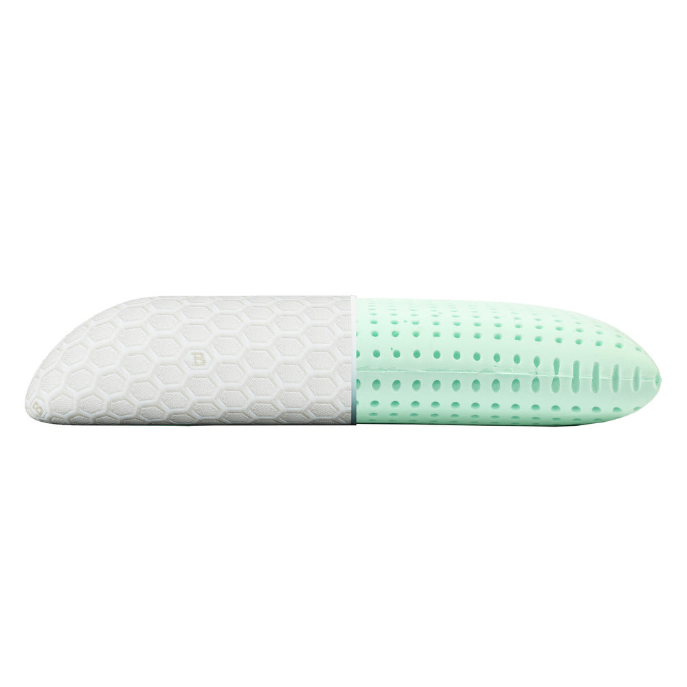 Oreiller en mousse à mémoire de forme Bianca - Serenita - Queen Size avec un profil haut