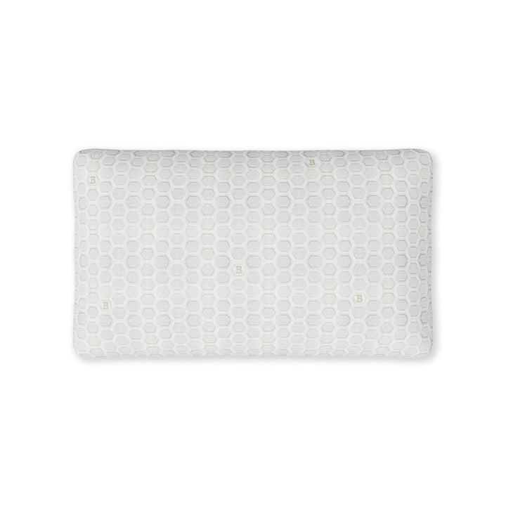 Oreiller en mousse à mémoire de forme Bianca - Therapia - Queen Size avec un profil bas