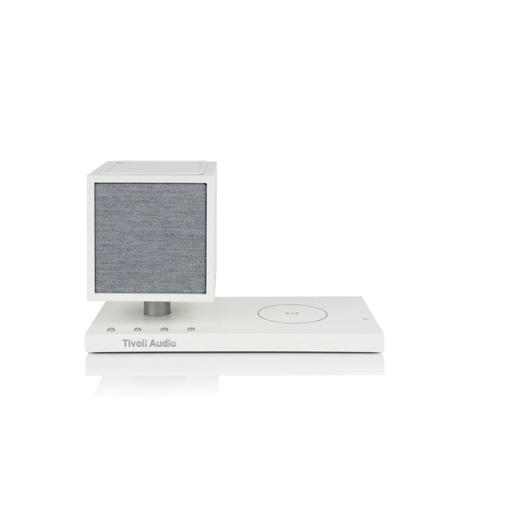 Enceinte Bluetooth Tivoli Audio Revive avec chargeur Qi – Blanc
