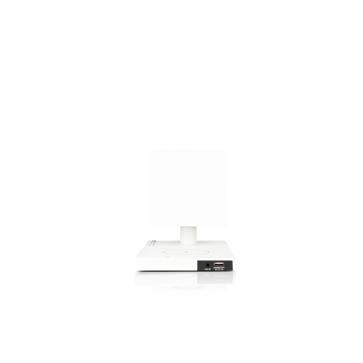 Enceinte Bluetooth Tivoli Audio Revive avec chargeur Qi – Blanc
