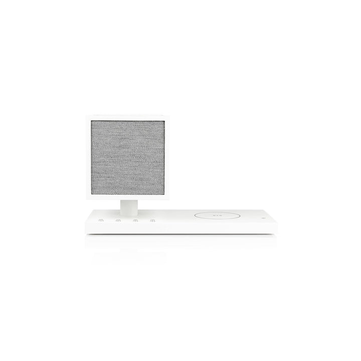 Enceinte Bluetooth Tivoli Audio Revive avec chargeur Qi – Blanc