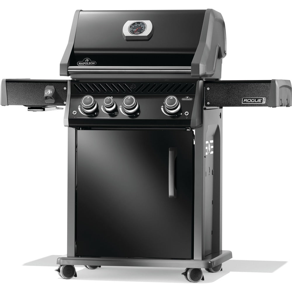 Napoleon Rogue® PRO 425 Natural Gas Grill with Infrared Side Burner - Black