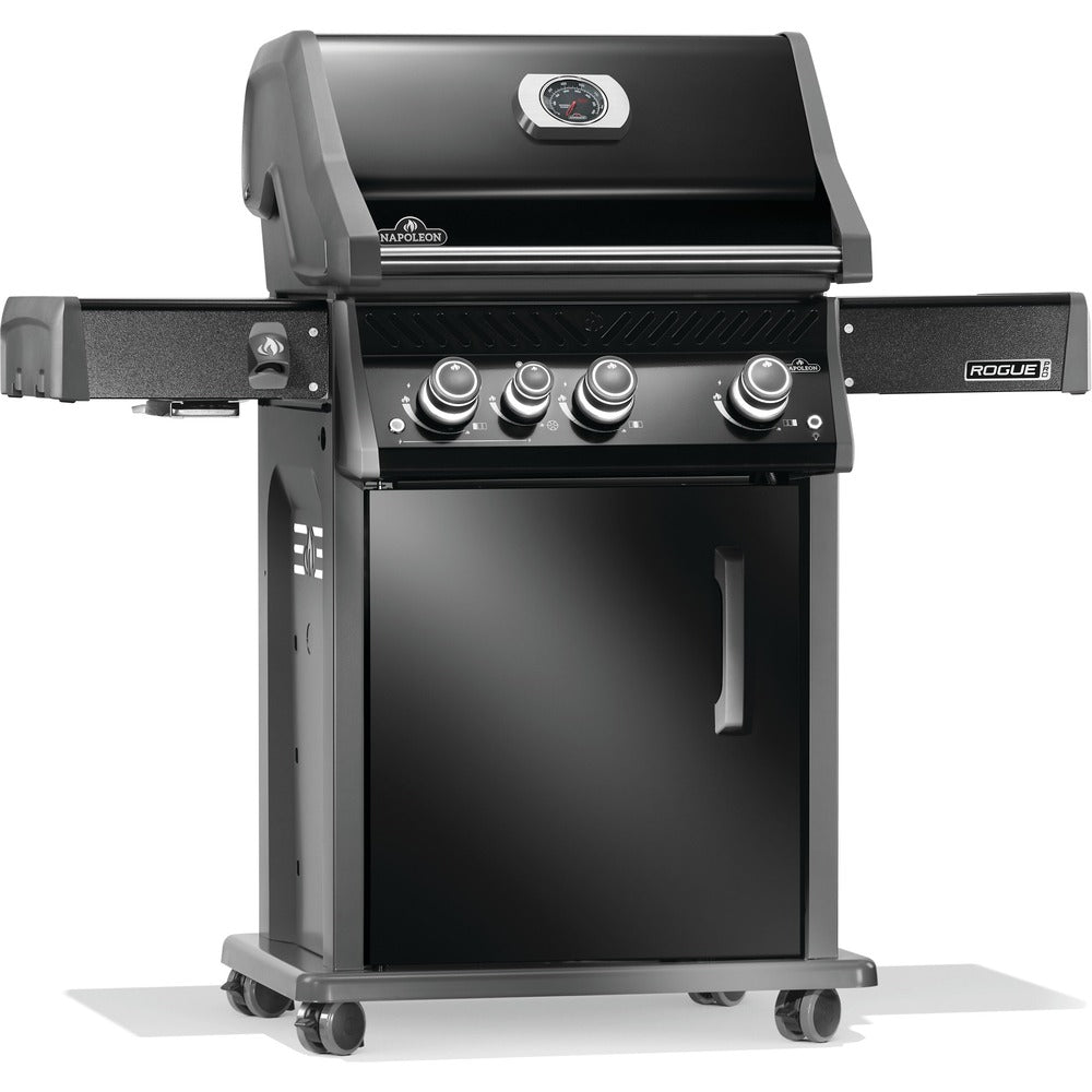 Napoleon Rogue® PRO 425 Natural Gas Grill with Infrared Side Burner - Black