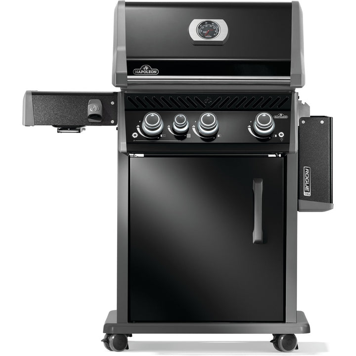 Napoleon Rogue® PRO 425 Natural Gas Grill with Infrared Side Burner - Black