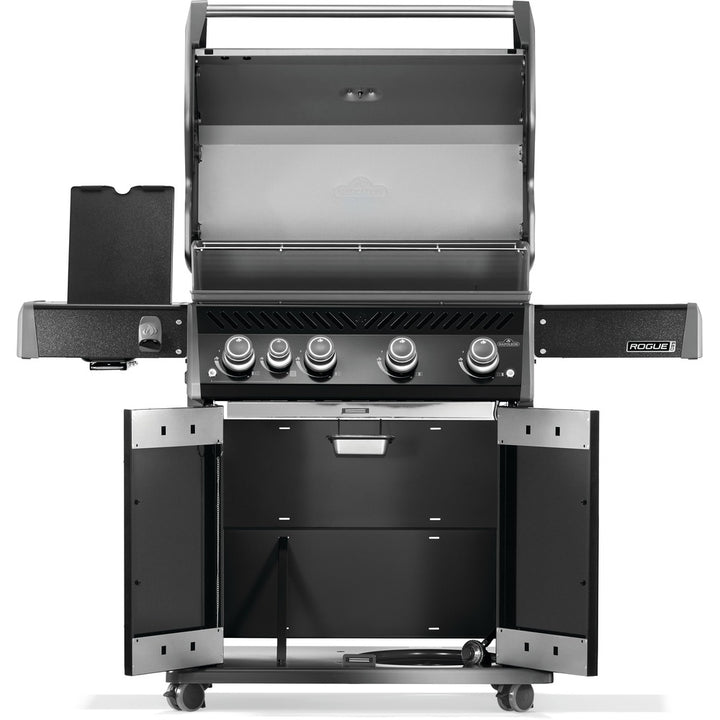 Napoleon Rogue® PRO 525 Propane Gas Grill with Infrared Side Burner - Black
