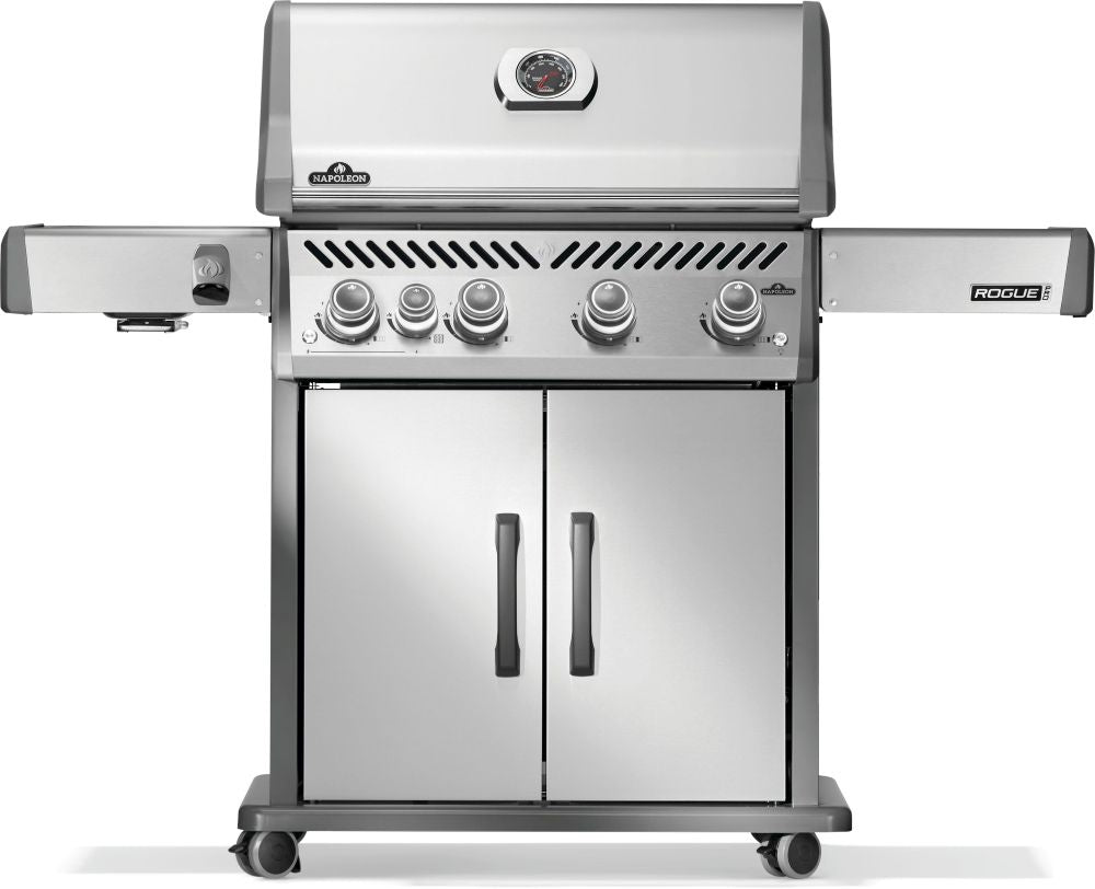 Napoleon Rogue® PRO 525 Natural Gas Grill with Infrared Side Burner - Stainless Steel