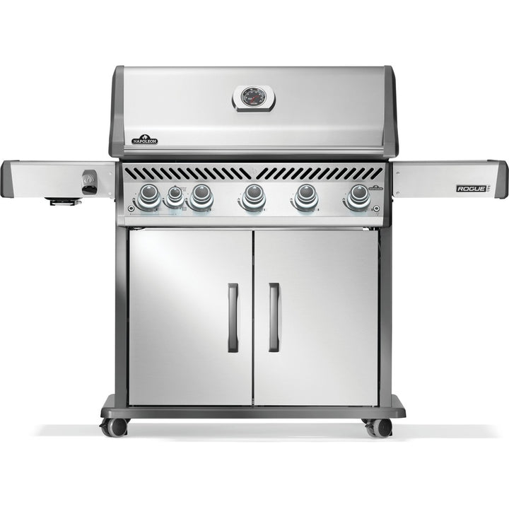 Napoleon Rogue® PRO 625 Natural Gas Grill with Infrared Side Burner - Stainless Steel