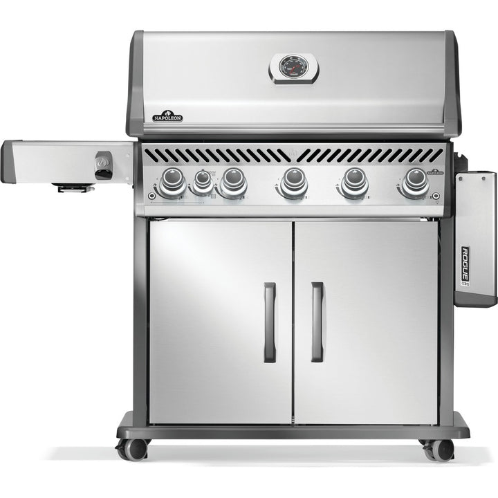 Napoleon Rogue® PRO 625 Natural Gas Grill with Infrared Side Burner - Stainless Steel