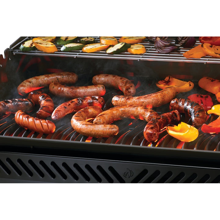Napoleon Rogue® PRO 625 Propane Gas Grill with Infrared Side Burner - Black