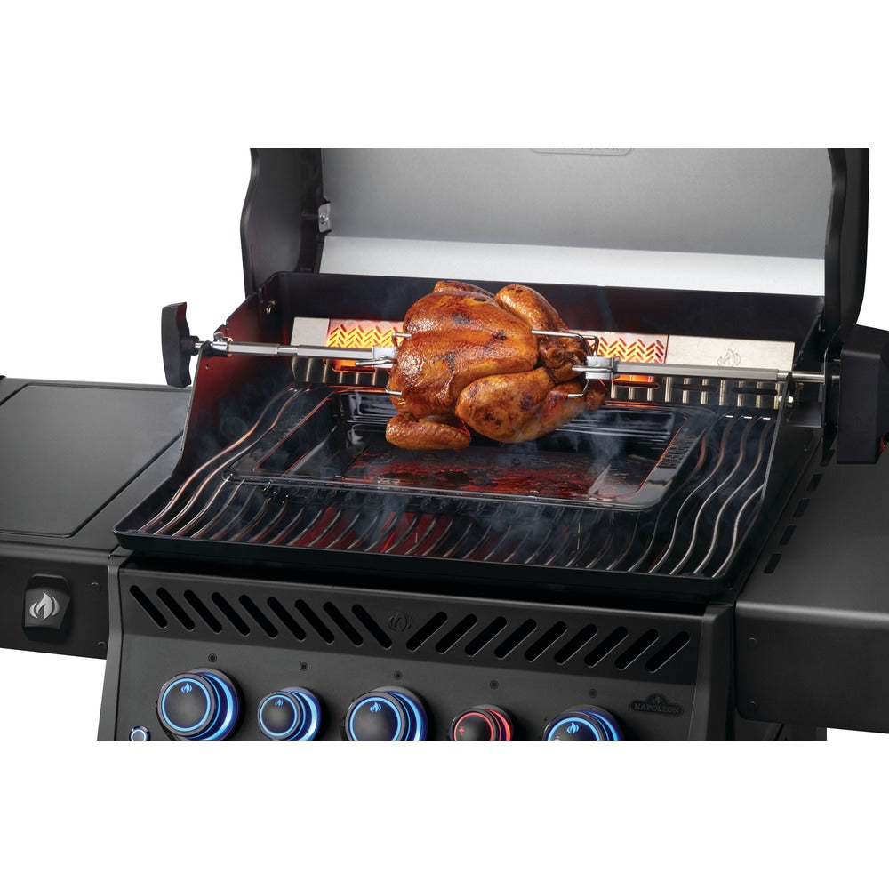 Napoleon Phantom Rogue® PRO-S 425 Natural Gas Grill with Infrared Side and Rear Burners, Matte Black