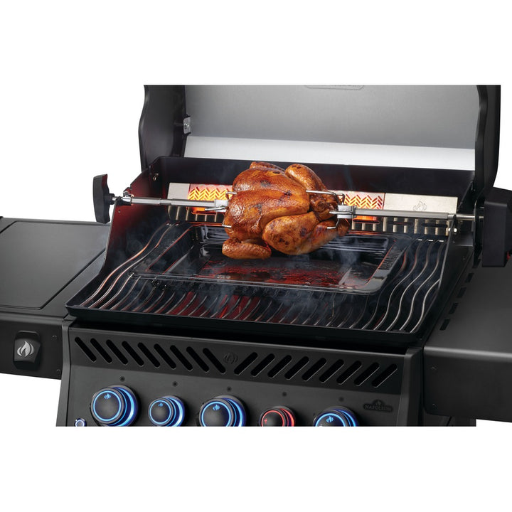 Napoleon Phantom Rogue® PRO-S 425 Propane Gas Grill with Infrared Side and Rear Burners, Matte Black