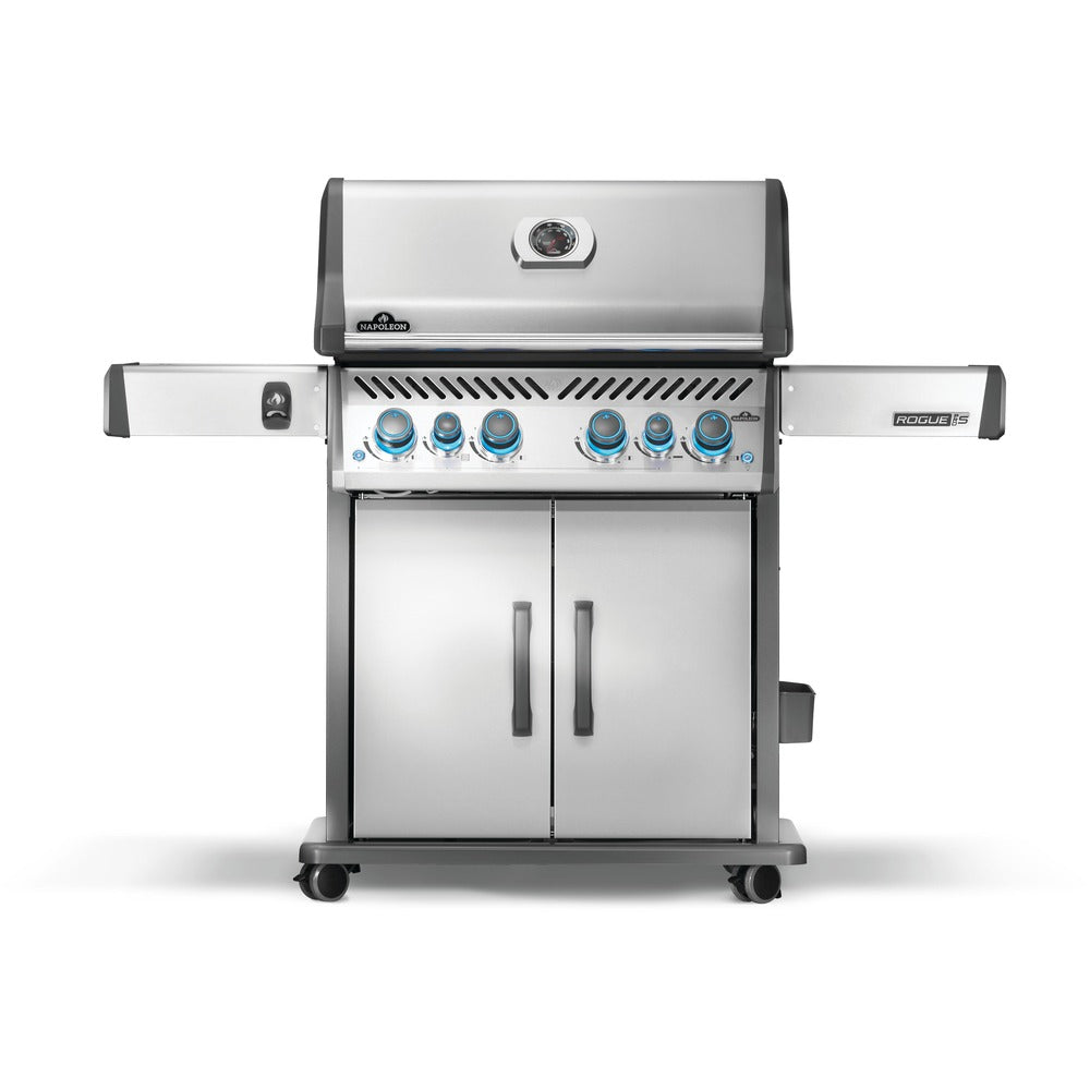 Napoleon Rogue® PRO-S 525 Propane Gas Grill with Infrared Side and Rear Burners, Stainless Steel