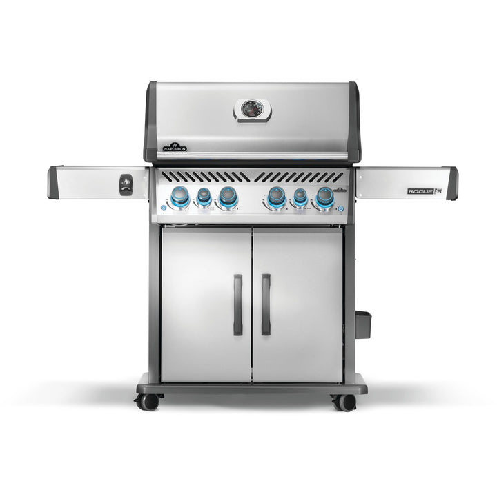 Napoleon Rogue® PRO-S 525 Propane Gas Grill with Infrared Side and Rear Burners, Stainless Steel