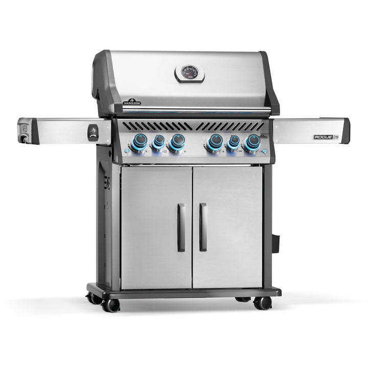 Napoleon Rogue® PRO-S 525 Propane Gas Grill with Infrared Side and Rear Burners, Stainless Steel