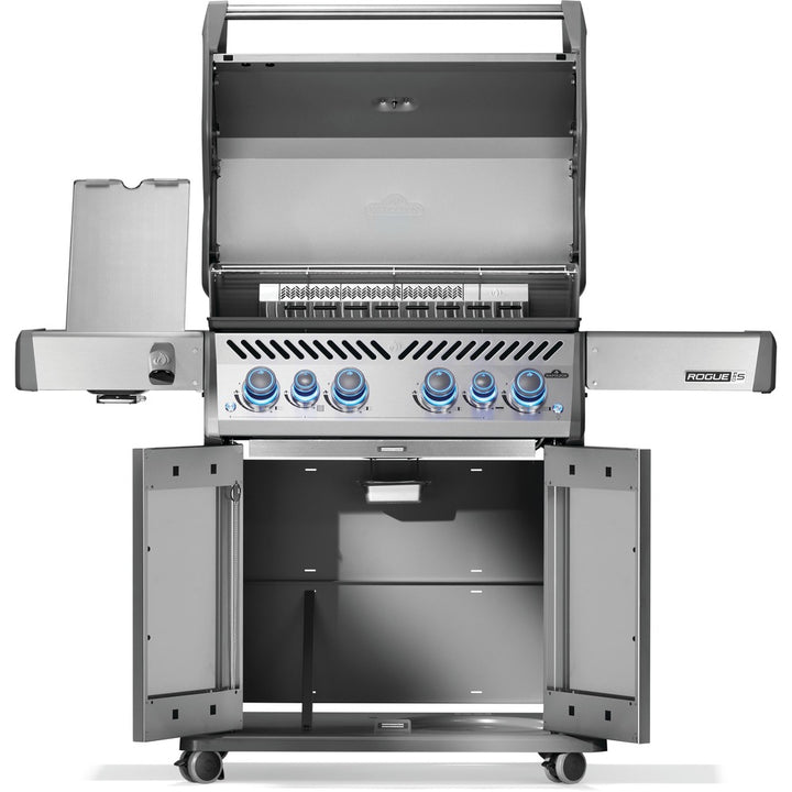 Napoleon Rogue® PRO-S 525 Propane Gas Grill with Infrared Side and Rear Burners, Stainless Steel
